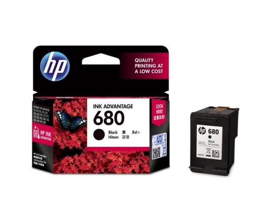 HP 680 BLACK CARTRIDGE