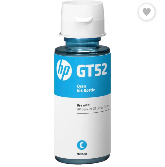HP GT52 INK BOTTLE CYAN