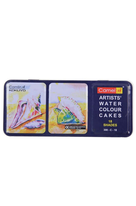 Camel Artist Water Colour Cakes (18 Shades )