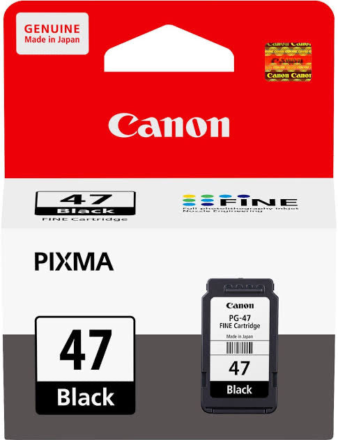 CANON PG-47 BLACK CARTRIDGE