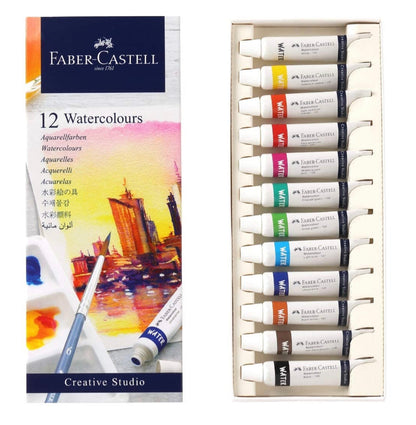 Faber-Castell Creative Studio Watercolours 5 ml Set of 12