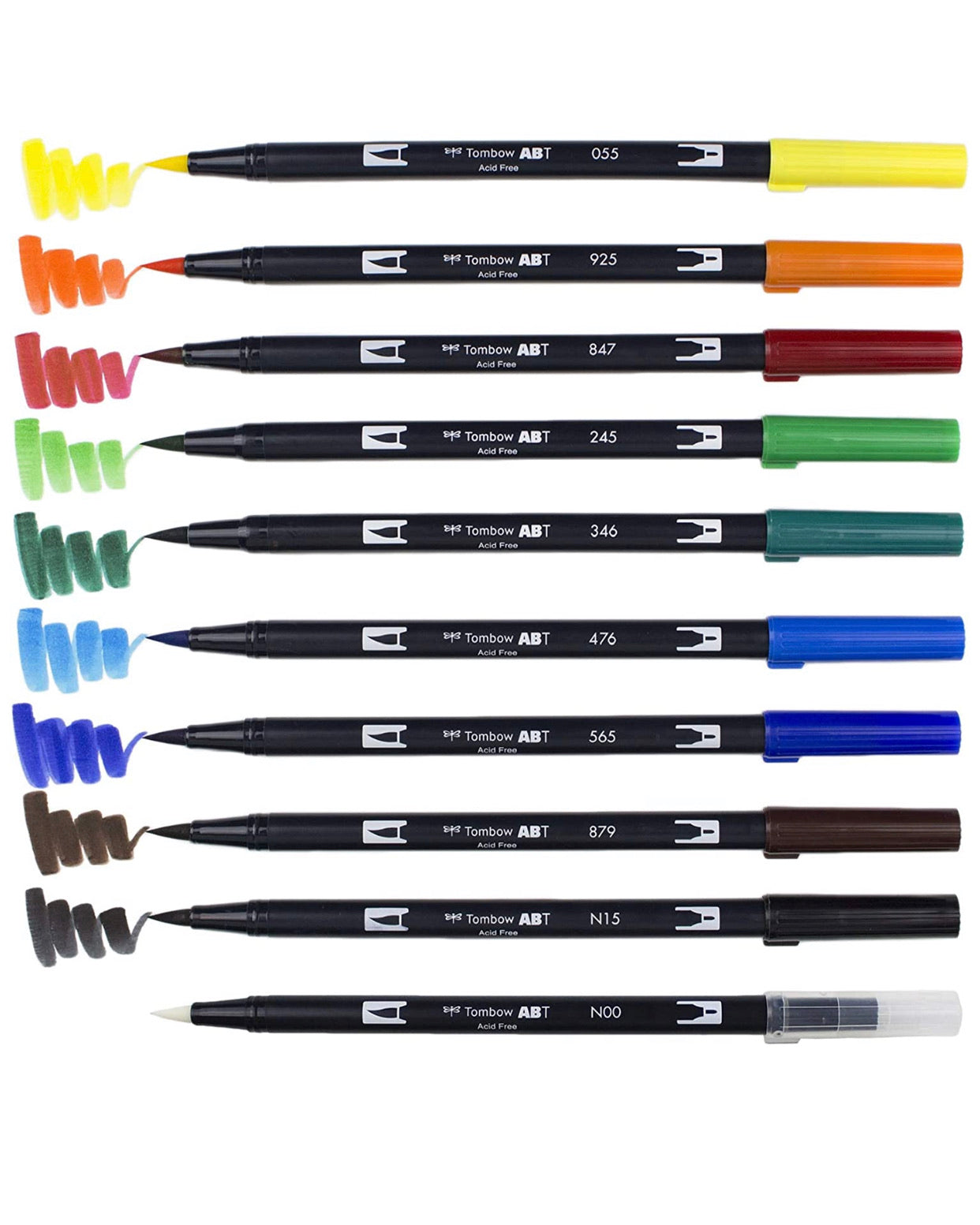 Tombow Dual Brush Pens ( Primary Palette )