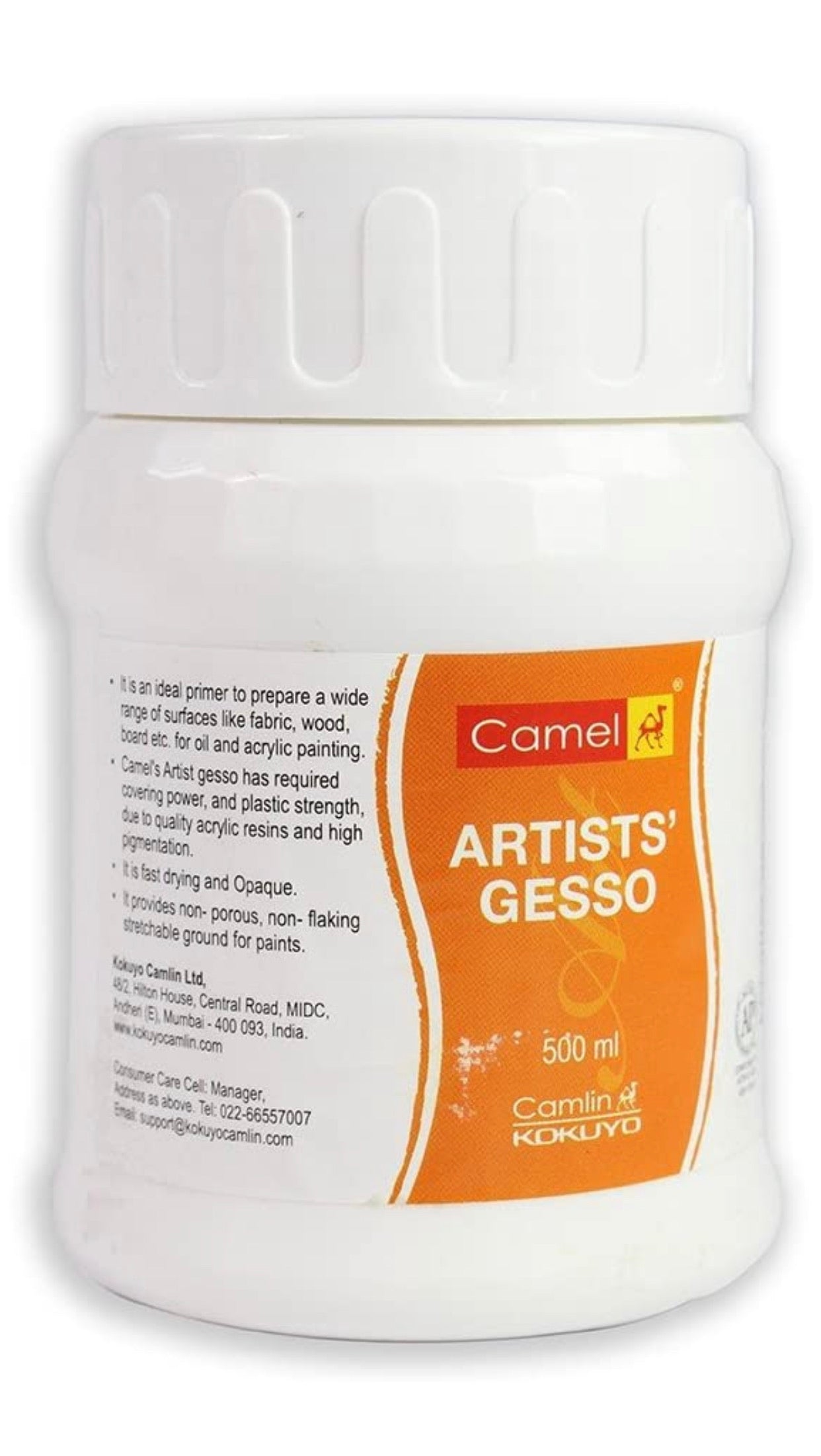 Camel Camlin Artist Gesso White 500Ml