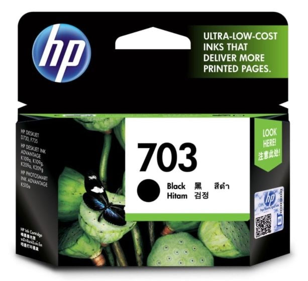 HP 703 BLACK CARTRIDGE