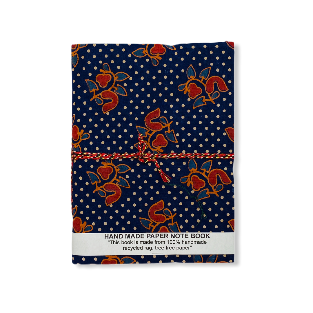 JAIPUR HAND MADE NOTE BOOK ( A5 CLOTH COVER 2 )