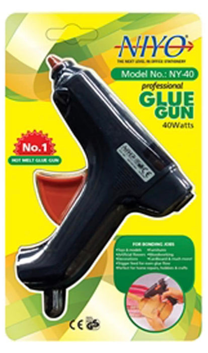 NIYO DIY 40 W Bond Stick Heating Professional Electric Hot Melt Glue Gun