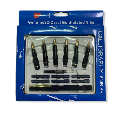 Skygold Calligraphy Pen Set ( 6 Nibs Set )