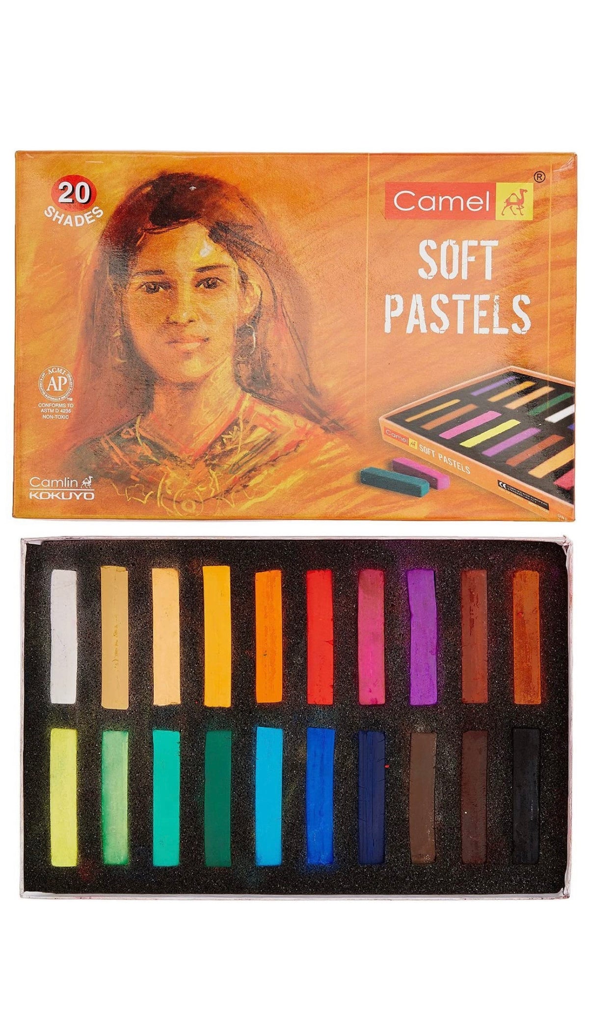 Camel Soft Pastels 20 Shades — Bansal Stationers