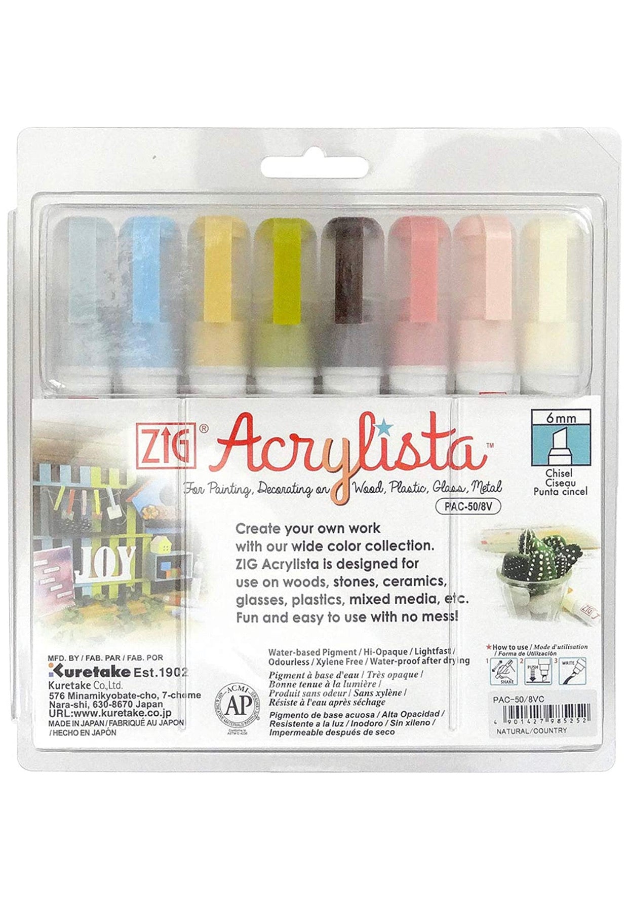 ZIG Acrylista PAC-50/8VC Marker