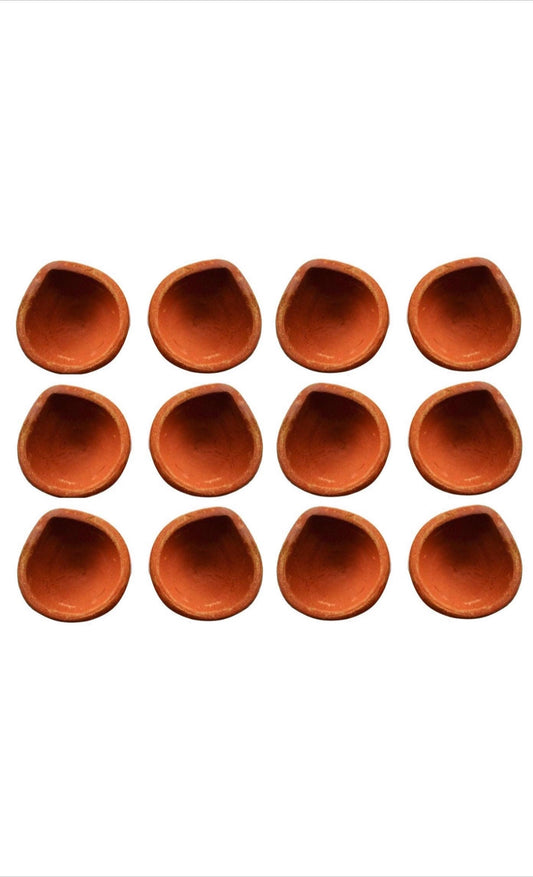 Mitti Diya Pack of 12