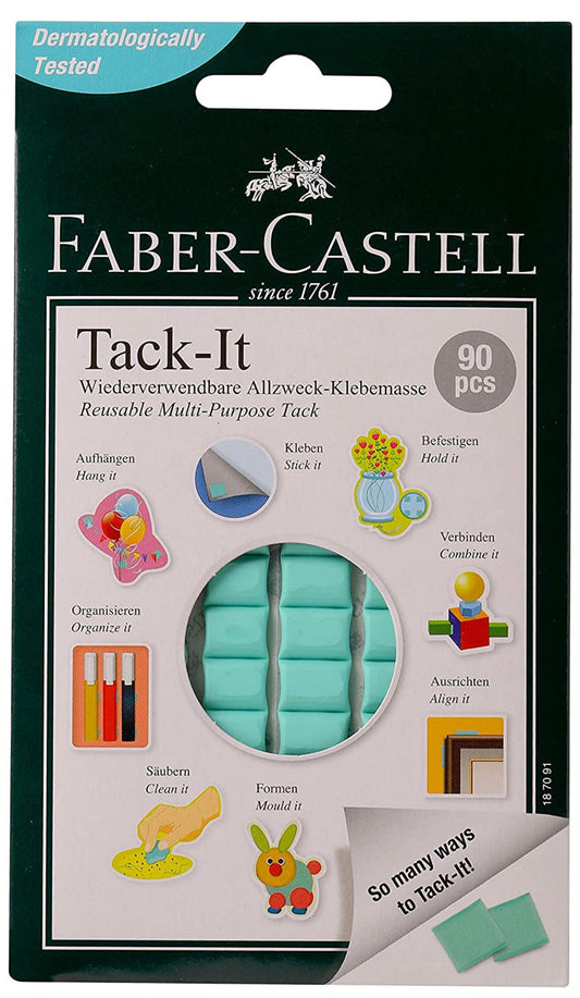 Faber-Castell Tack-It - 90 pieces (Light Green)