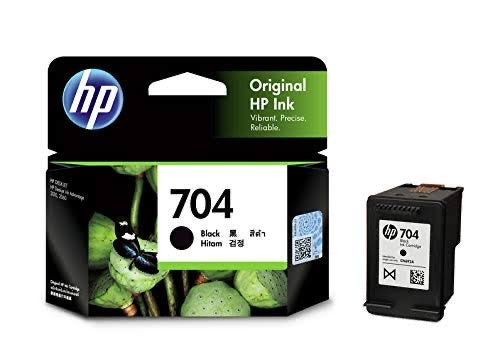 HP 704 BLACK CARTRIDGE