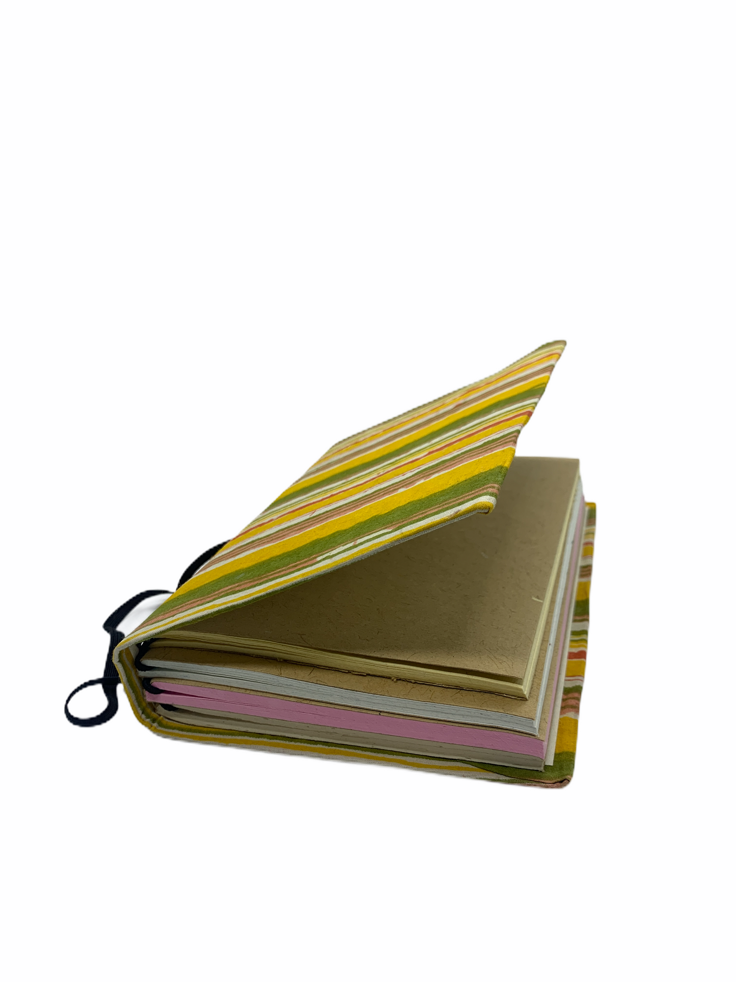 JAIPUR HAND MADE NOTE BOOK ( 4 LAYER PLANNER YELLOW)