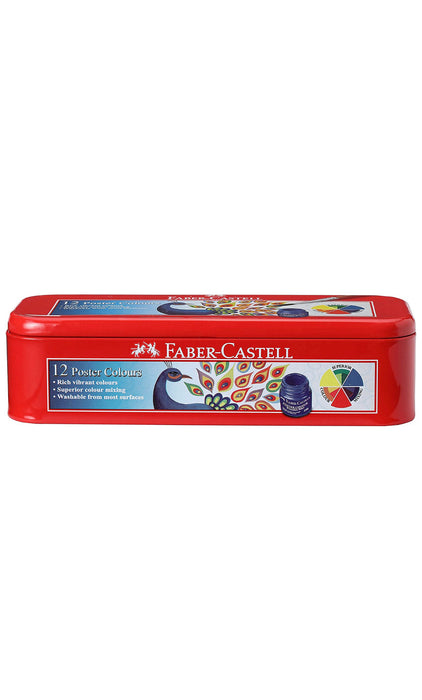 Faber-Castell 12 Poster Colours ( Box of 12 )