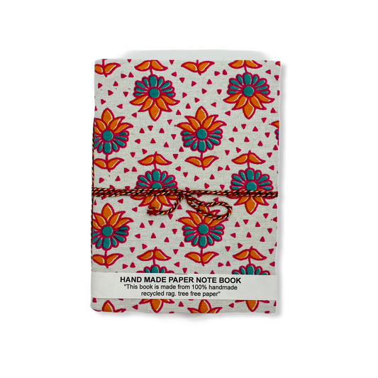 JAIPUR HAND MADE NOTE BOOK ( A5 CLOTH COVER 11 )