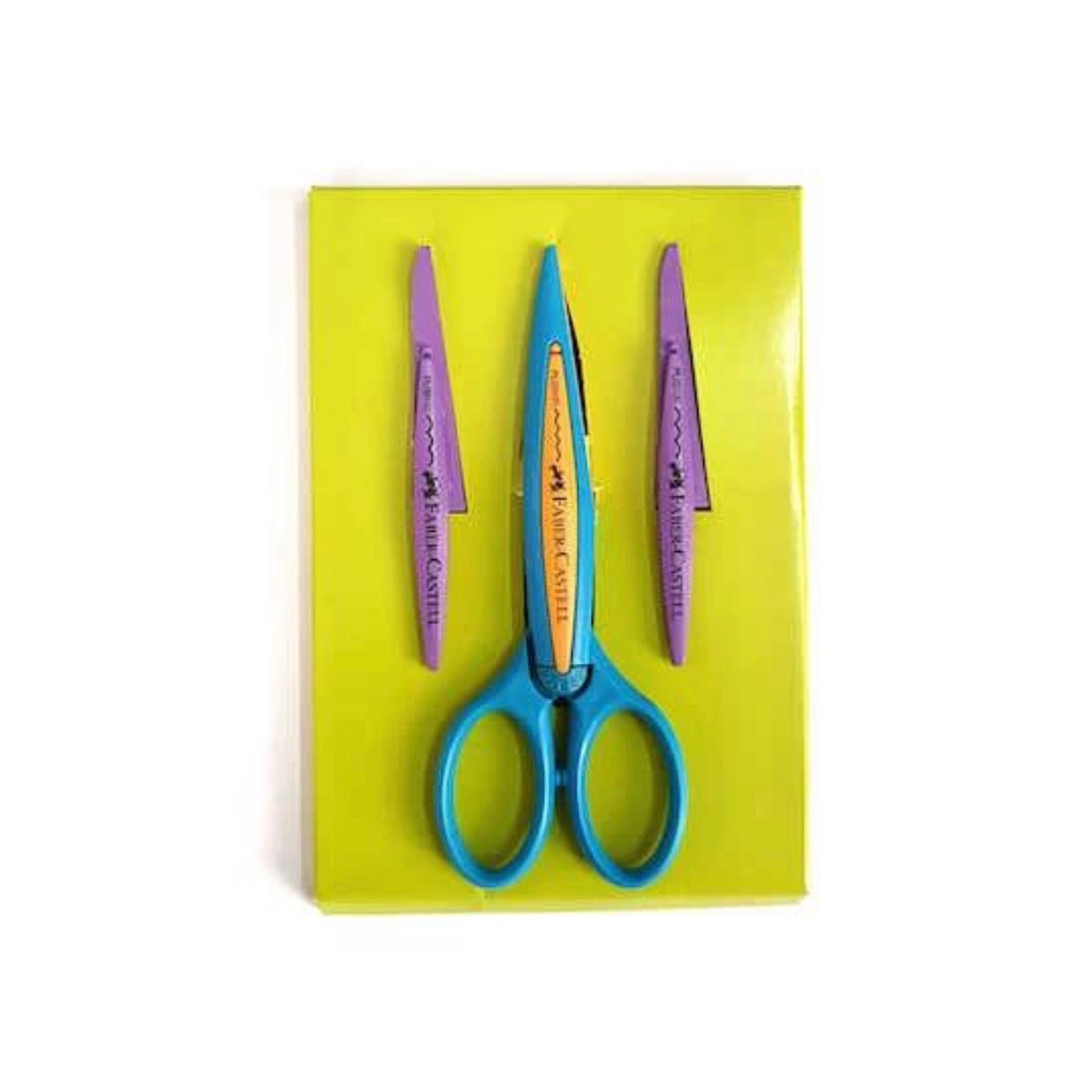 Faber Castell Craft Scissors - 2 Classic Cuts