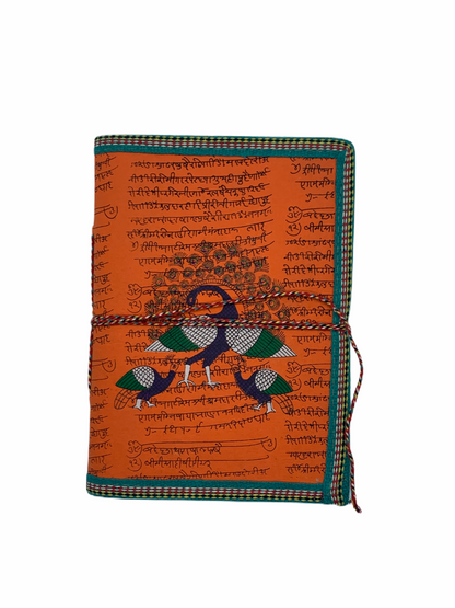 JAIPUR HAND MADE NOTE BOOK ( A5 MOTIF PEACOCK )