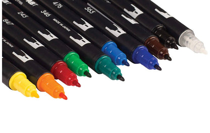 Tombow Dual Brush Pens ( Primary Palette )