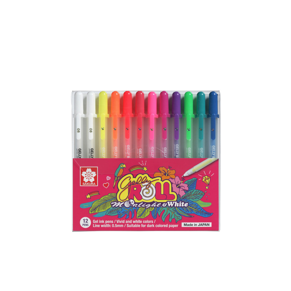 Sakura Gelly Roll Metallic Medium Point Pens - Assorted Colors - 10 pack