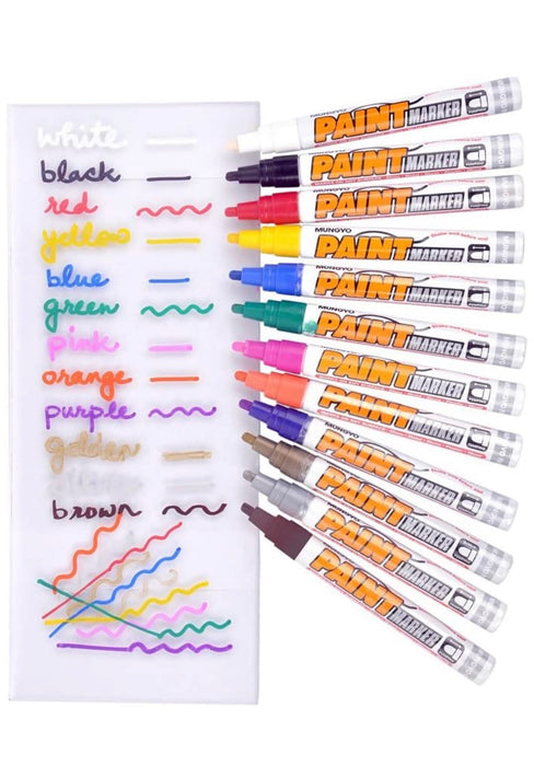 Mungyo Paint Marker ( Set of 12 Markers )
