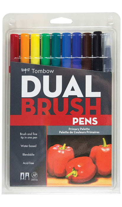 Tombow Dual Brush Pens ( Primary Palette )
