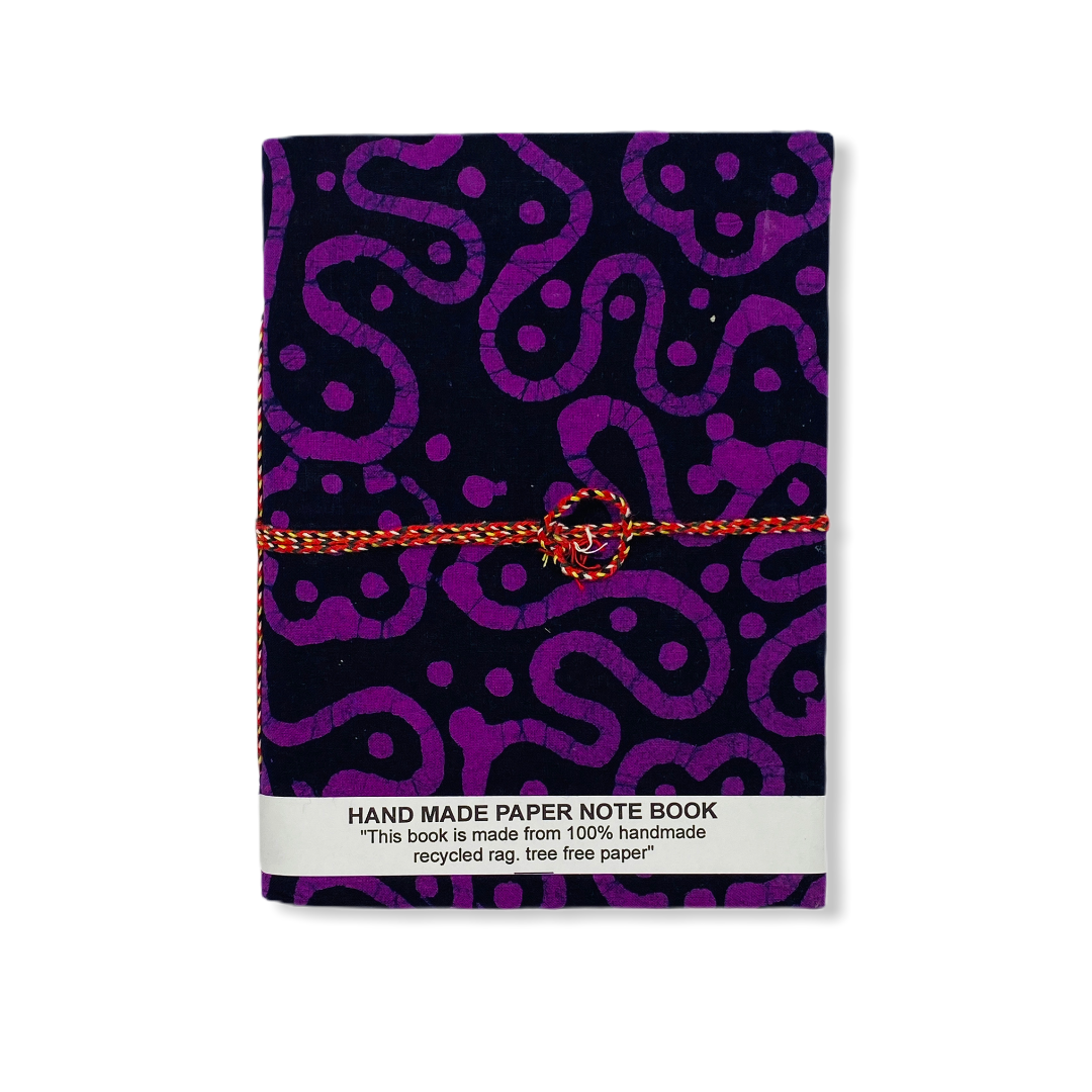 JAIPUR HAND MADE NOTE BOOK ( A5 CLOTH COVER 8 )