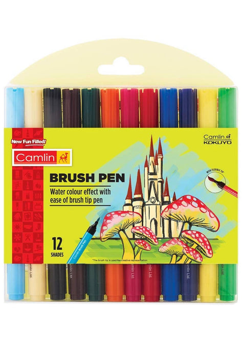 Camlin Brush Pen - 24 shades