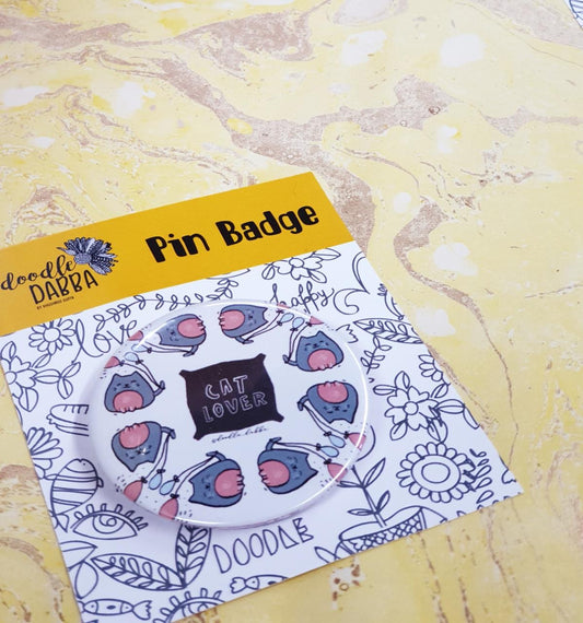 Doodledabba Quirky, Illustrative and Hand Lettered Badges