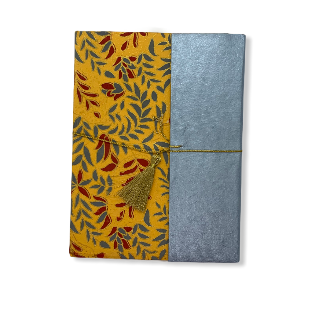 JAIPUR HAND MADE NOTE BOOK ( HALF CURTAIN MOROCCON RED )