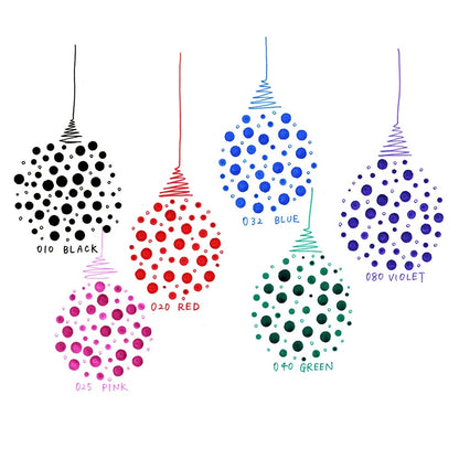 Zig Clean Color Dot Set of 6