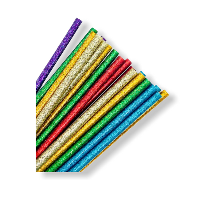 Colorful Glitter Hot Glue Gun Sticks — Tilswall