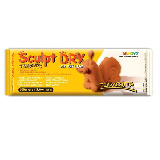 Mungyo Sculpt Dry- Air Dry Terracotta Clay