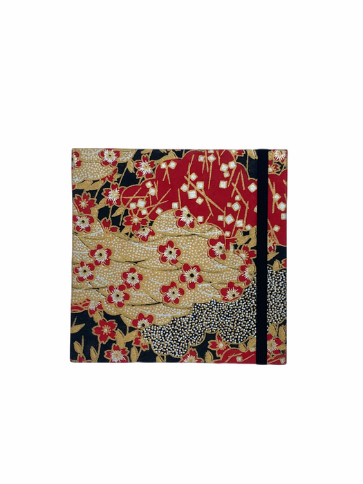 JAIPUR HAND MADE NOTE BOOK ( 6x6 SQUARE RED )