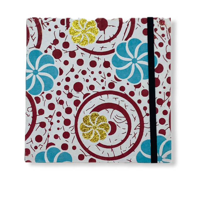 JAIPUR HAND MADE NOTE BOOK( 6x6 SQUARE WHITE )