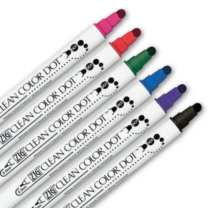 Zig Clean Color Dot Set of 6