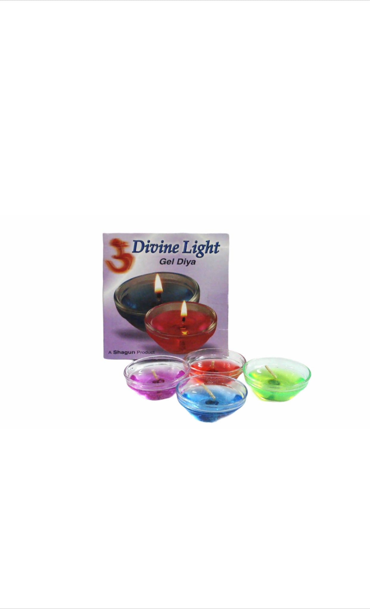 Gel Divine Candle Set of 4