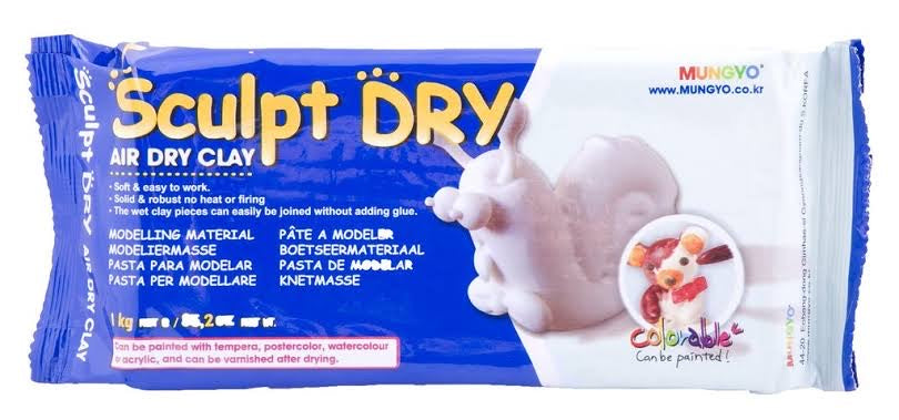 Mungyo Sculpt Dry-White Air Dry Clay