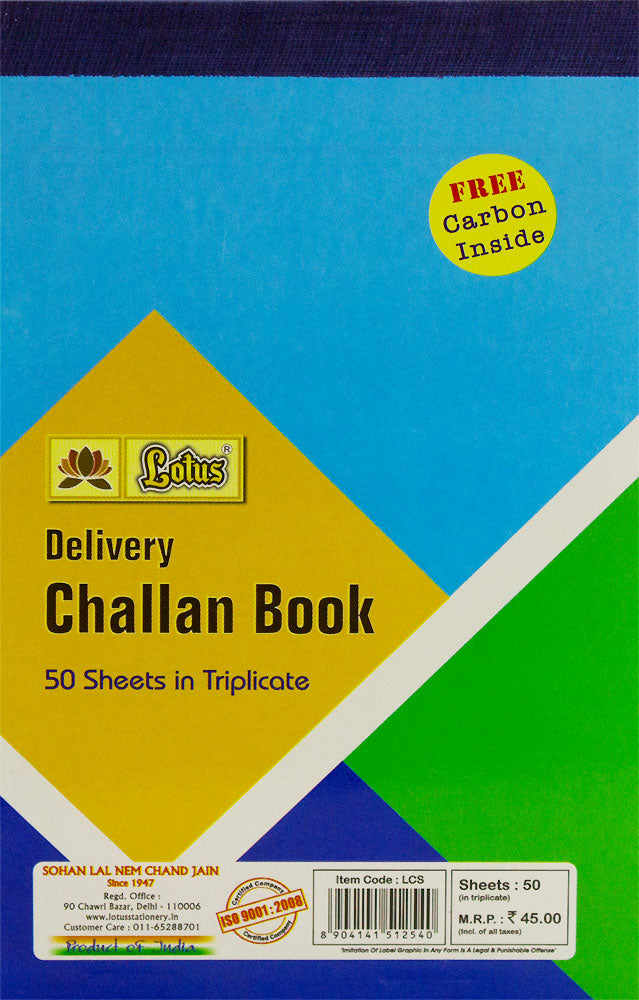 Challan book