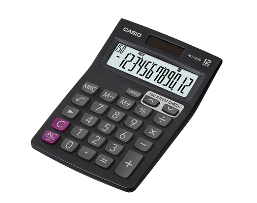 Casio Electronic Calculator- MJ-12Sb