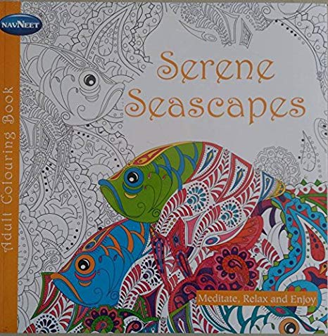 Navneet Serene Seascapes Adult Coloring Book