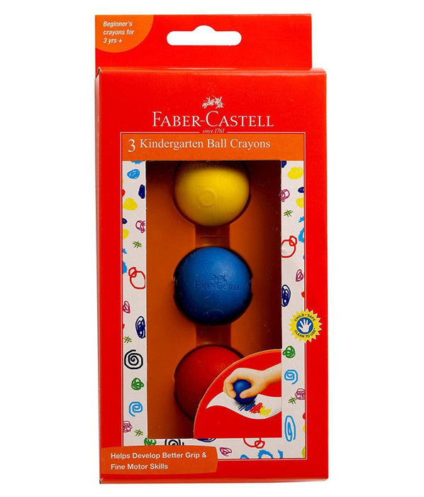 Faber Castell 3 Kindergarten Ball  Crayons