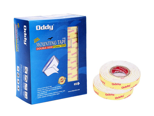 Oddy Double side mounting tape-12mm (Pack of 5)