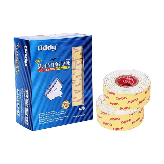 Oddy Double side mounting tape-1 inch (Pack of 5)