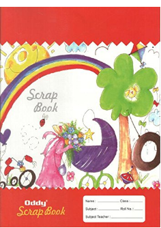 Oddy Student Scrap book with ruled pages- A4