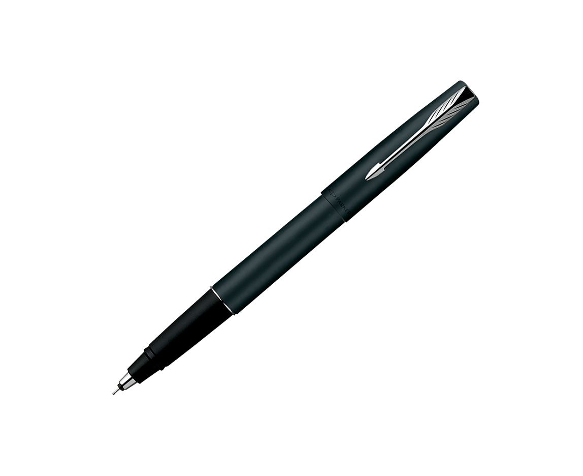 Parker Frontier Matte Black Roller Ball Pen