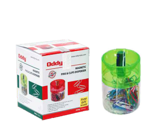 Oddy Pins and Clips Dispenser ( Magnetic )