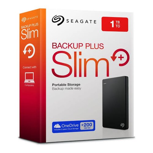 Seagate 1TB Backup Plus Slim