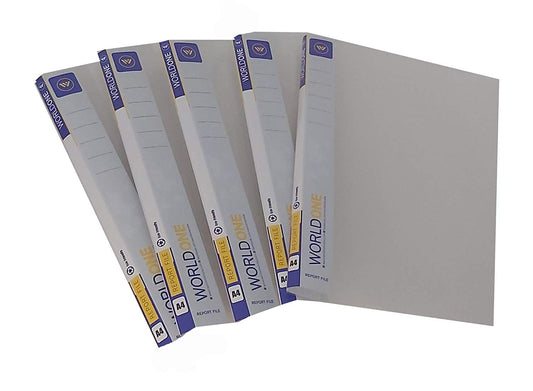 World one report file- A4 size (Pack of 5)