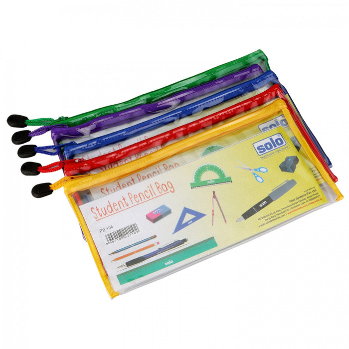 Solo Student Pencil Bag- Pack of 5