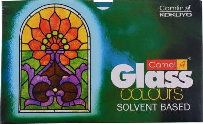 Camel Glass Colours Solvent Based 5Assorted Shades